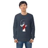 Water-to-Wine Unisex Organic Cotton Sweatshirt