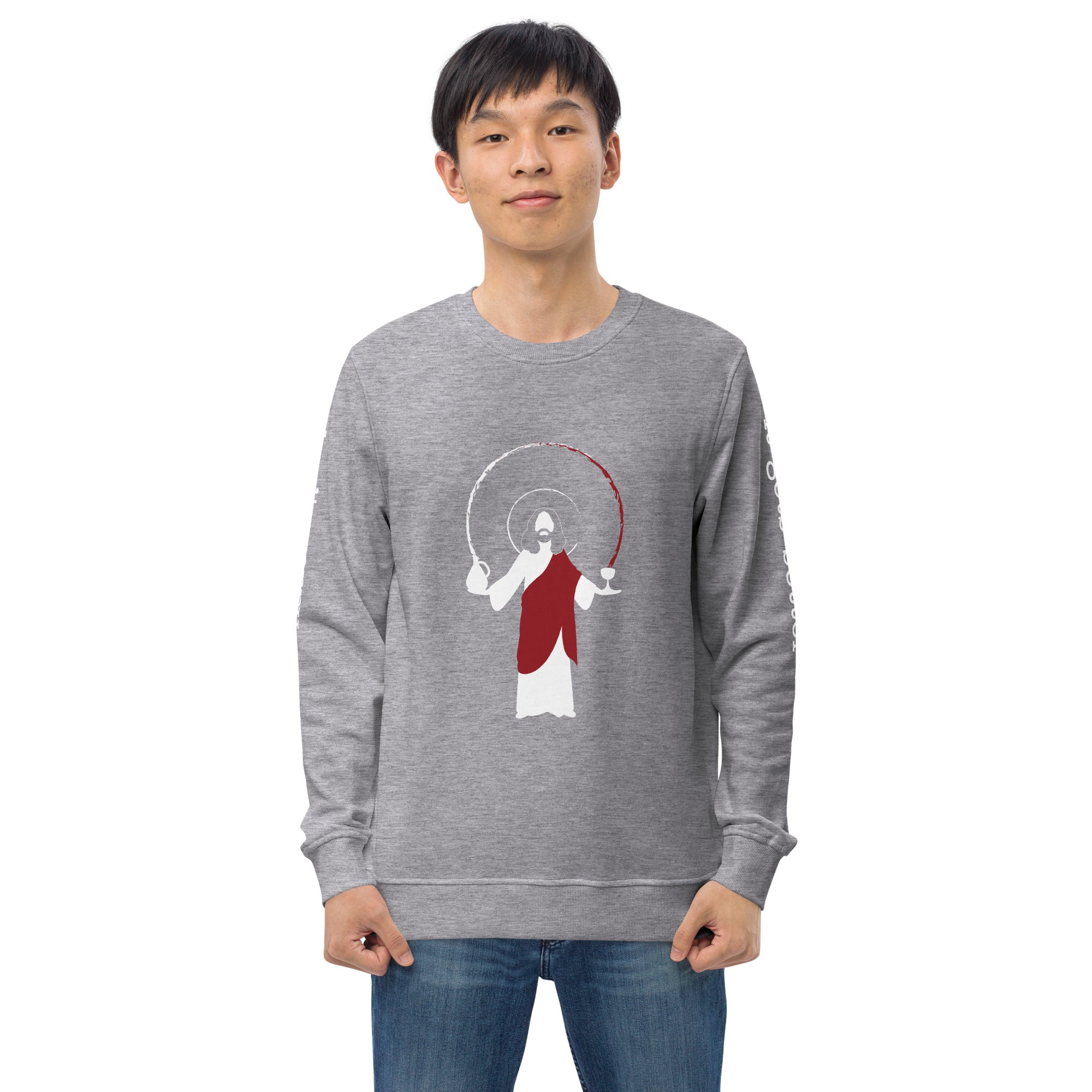 Water-to-Wine Unisex Organic Cotton Sweatshirt