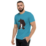 David and Goliath Short Sleeve Tri-Blend Fabric T-Shirt