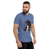 David and Goliath Short Sleeve Tri-Blend Fabric T-Shirt