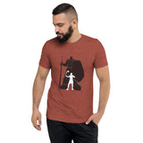 David and Goliath Short Sleeve Tri-Blend Fabric T-Shirt