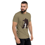 David and Goliath Short Sleeve Tri-Blend Fabric T-Shirt