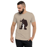 David and Goliath Short Sleeve Tri-Blend Fabric T-Shirt