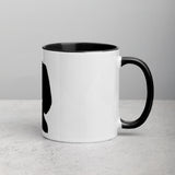 David and Goliath Ceramic Mug with Color Inside