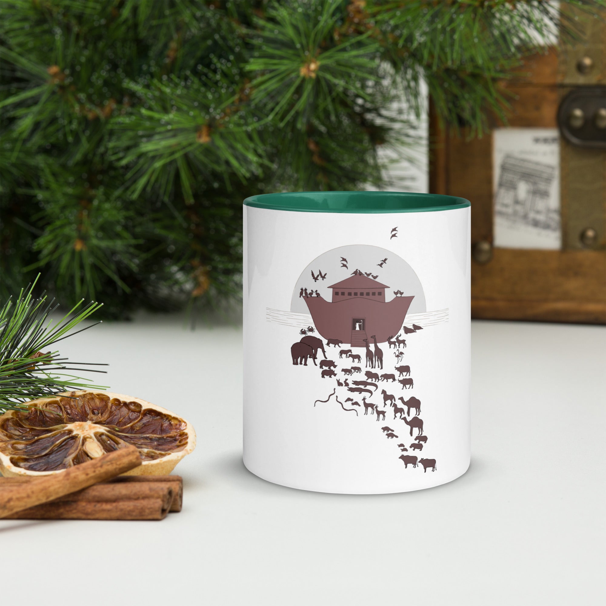Noah's Ark Color Inside Aesthetics Ceramic Mug