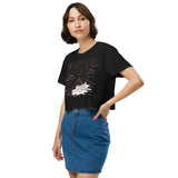 Casting the Net Women’s Cotton Relaxed fit crop top