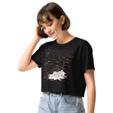 Casting the Net Women’s Cotton Relaxed fit crop top