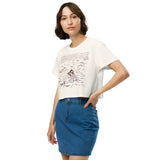 Casting the Net Women’s Cotton Relaxed fit crop top