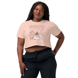 Casting the Net Women’s Cotton Relaxed fit crop top