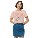 Casting the Net Women’s Cotton Relaxed fit crop top