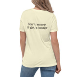 Water-to-Wine Women's Relaxed Comfortable T-Shirt