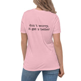 Water-to-Wine Women's Relaxed Comfortable T-Shirt