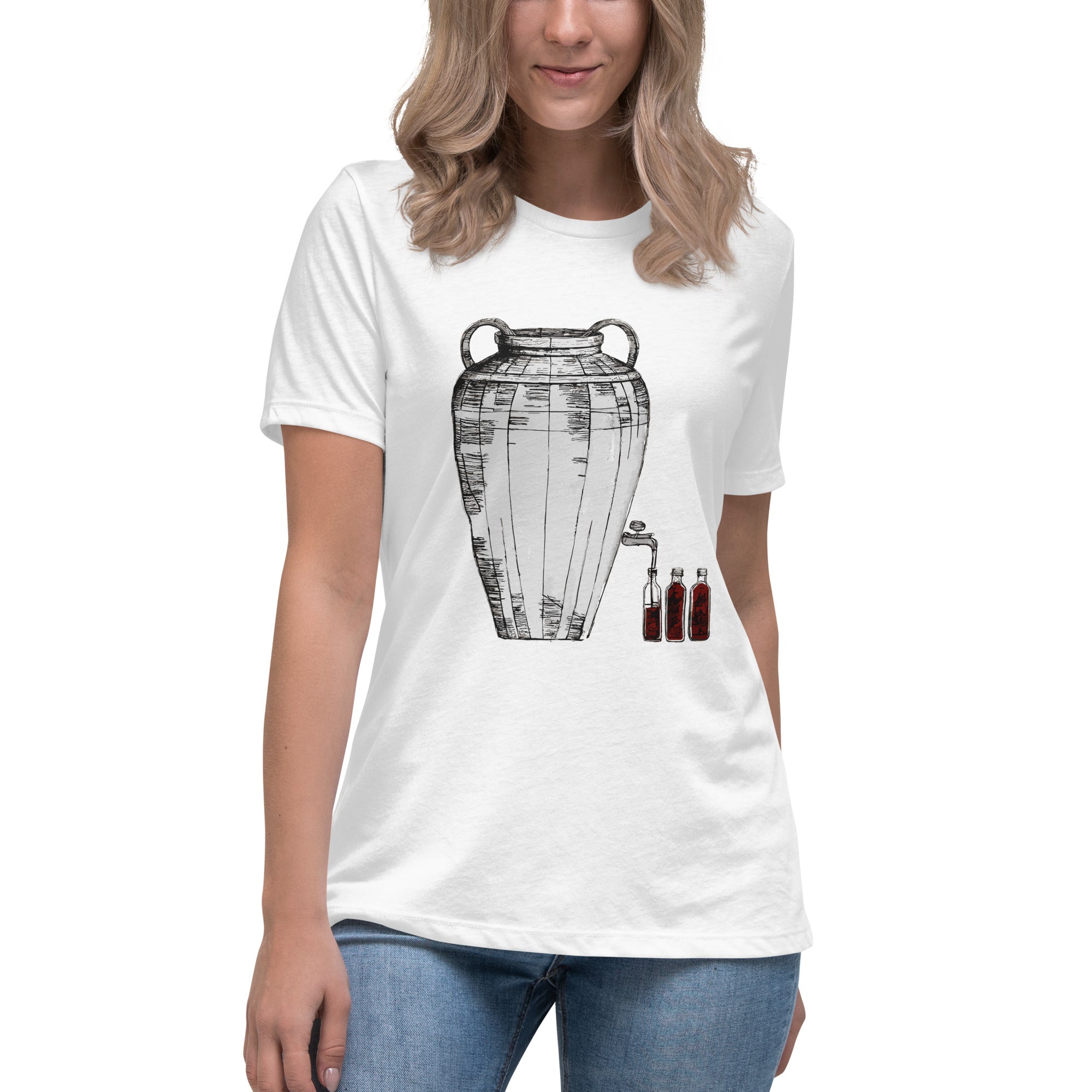 Water-to-Wine Women's Relaxed T-Shirt